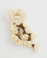 No Droop® Flower & Conch Shell Earrings