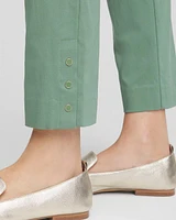 Brigitte™ Pull-On Slim Rivet Ankle Pants