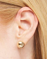 Gold Tone Stud Earrings