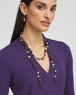 Beaded Lariat Neclace