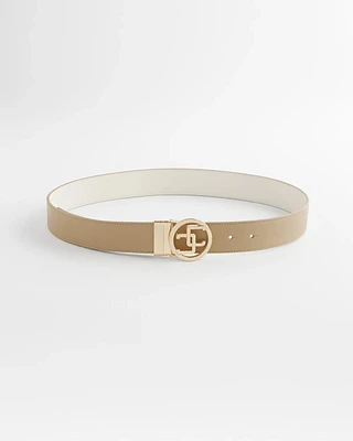 Reversible Matte CC Logo Trouser Belt
