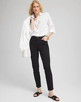 So Slimming Petite Girlfriend Ankle Jeans