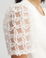 Chiffon Applique Tee