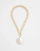 Convertible Shell Pendant Necklace
