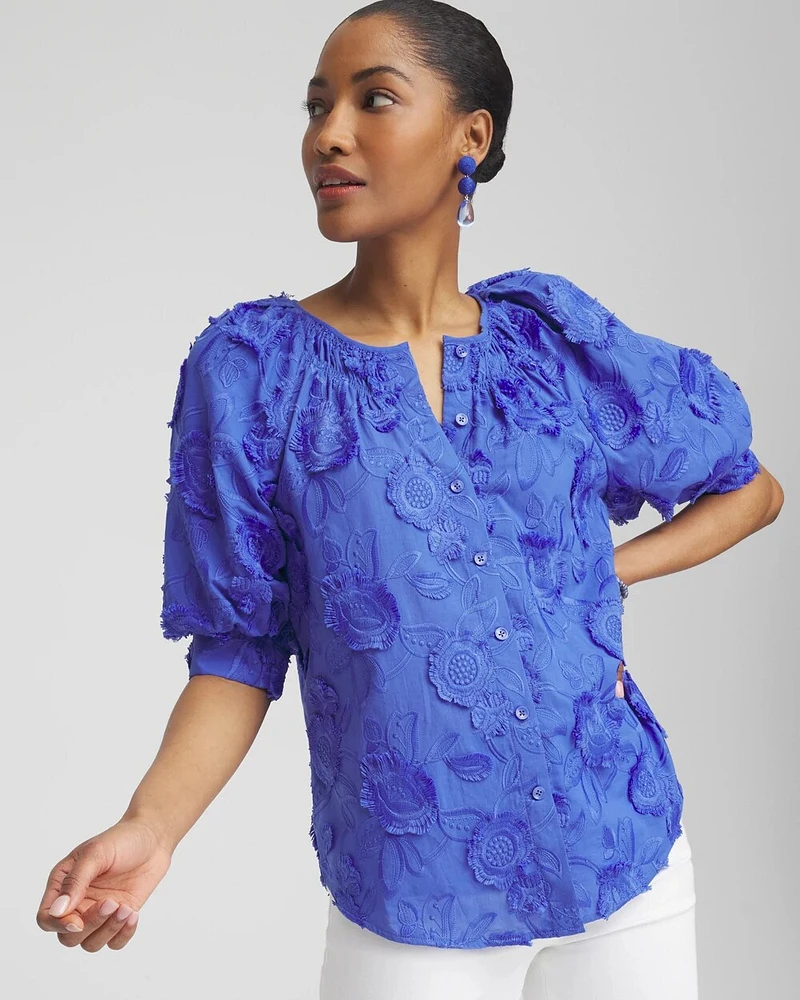 Embroidered Top