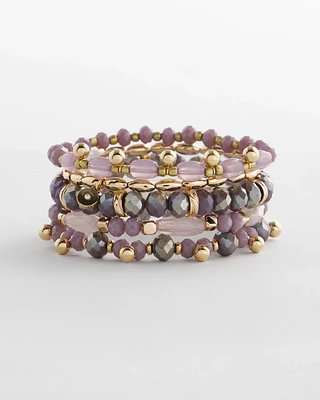 Stretch Set of Five Bracelets