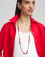 Single Strand Coral Necklace