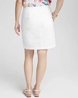 Poplin Skort