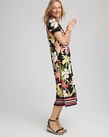 Travelers™ Tropical-Lily Print Dress