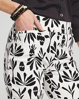 Brigitte Artisan Print Ankle Pants