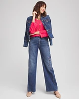 Cashmere-Blend Pointelle Pullover Sweater