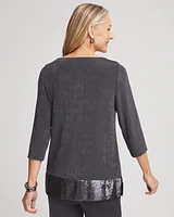 Travelers™ Sequin Trim Tunic