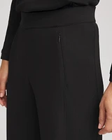 Zenergy® Scuba Ribbed Wide Leg Pants