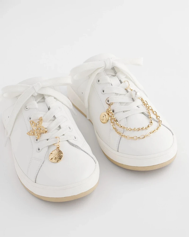 Golden Sea Shoe Charm Set