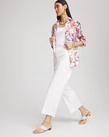 No Iron™ Tropical Floral Stretch Shirt