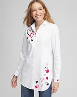 No Iron™ Valentine's Day Embroidered Tunic