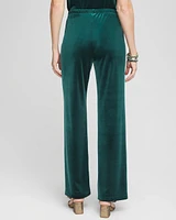 Petite Travelers Collection Velvet No Tummy Pants