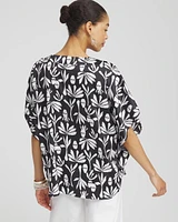 Artisan Satin Tie-Front Tunic