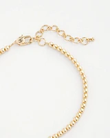 Golden Beaded Necklace