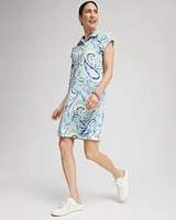 Zenergy® UPF Knit Paisley Dress
