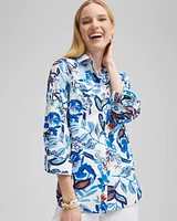 No Iron™ Stretch Cool Floral Shirt