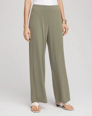 Travelers™ Knit Wide-Leg Pants