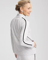 Zenergy® Double-Knit Lattice Trim Jacket