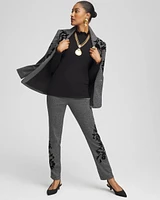 Ruffle Turtleneck Sweater