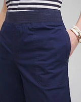 Poplin Culotte Pants