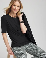Draped Front Tee
