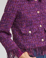 Fringe Tweed Jacket