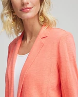 Slub Knit Blazer