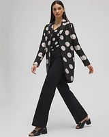 Polka Dot Jacquard Topper