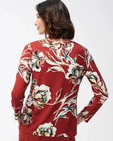 Touch of Cool Floral Layering Tee