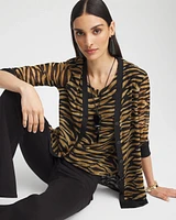 Tiger Print Mesh Tank