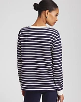 Zenergy® Striped Scuba Mariner Top