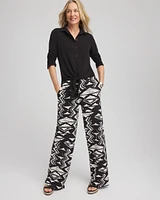 Travelers™ Knit Tie-Front Shirt
