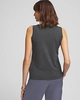 Embellished Sweater Tank