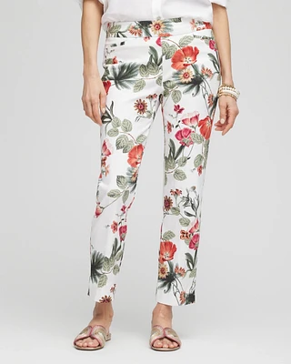 Brigitte™ Slub Cropped Pants