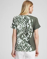 Zenergy® Placed Tie Dye Tee