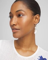 No Droop® Pearl Effect Earrings