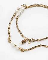 Single Strand Modern Pearl Necklace