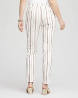 Petite Brigitte™ Striped Ankle Pants