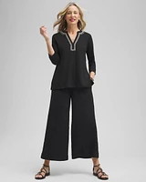 Linen Embellished Tunic