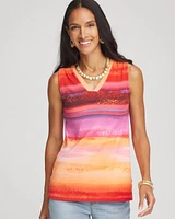 Rio Sunset Sleeveless Tank