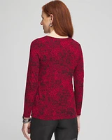 Touch of Cool™ Snake Print Layering Tee