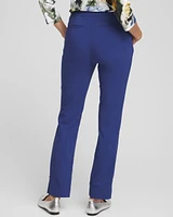 Brigitte Rivet Slit Ankle Pants