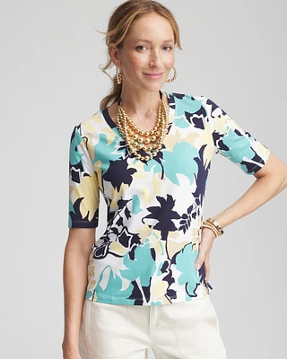 Cotton V-Neck Tee