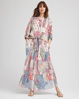 Floral Paisley Maxi Skirt