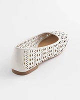 Cutout Ballet Flats